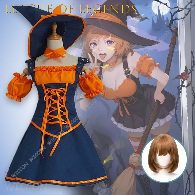 Anime Merchandise Europe - Nidalee Cosplay Costume Halloween LOL Bewitching
