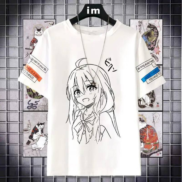 Anime Merchandise T-Shirts - Witch Journey Irena Merchandise Short Sleeve