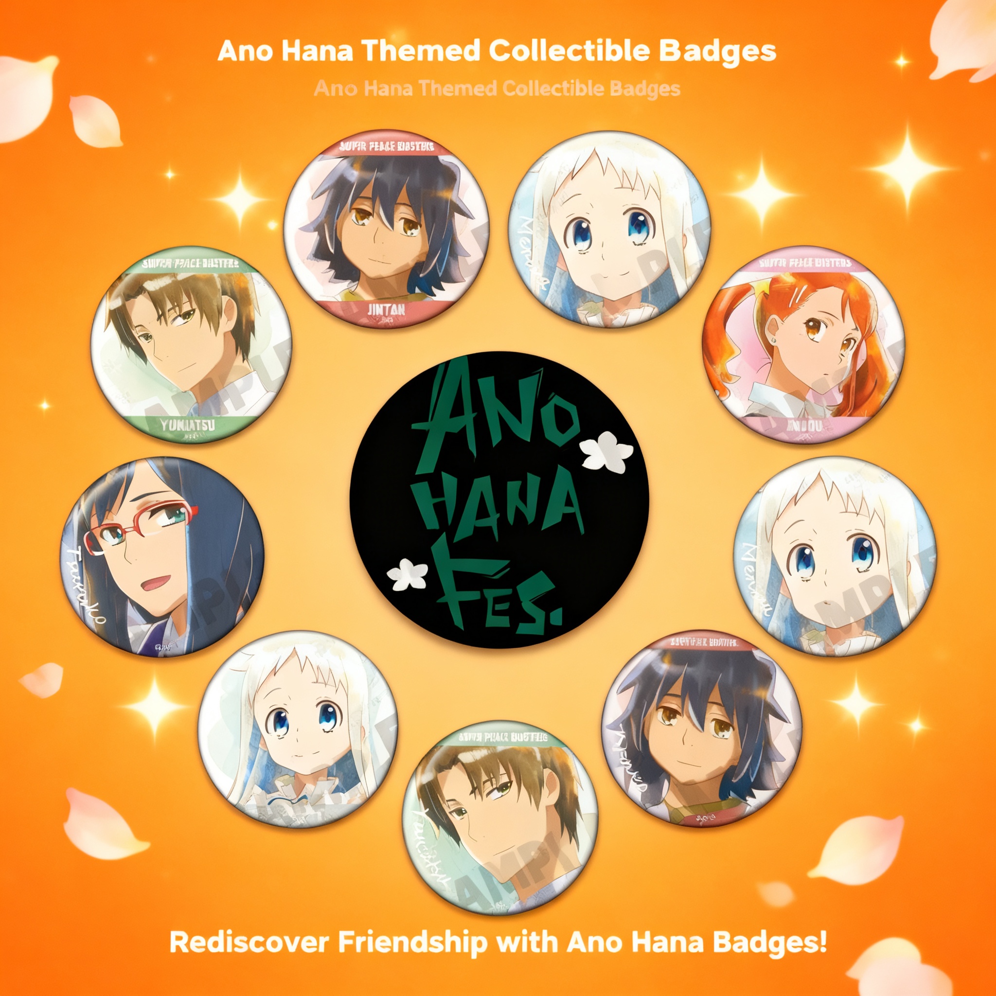 Anime Merchandise Names - Anime Badge Keychain Backpack Accessories Unopened