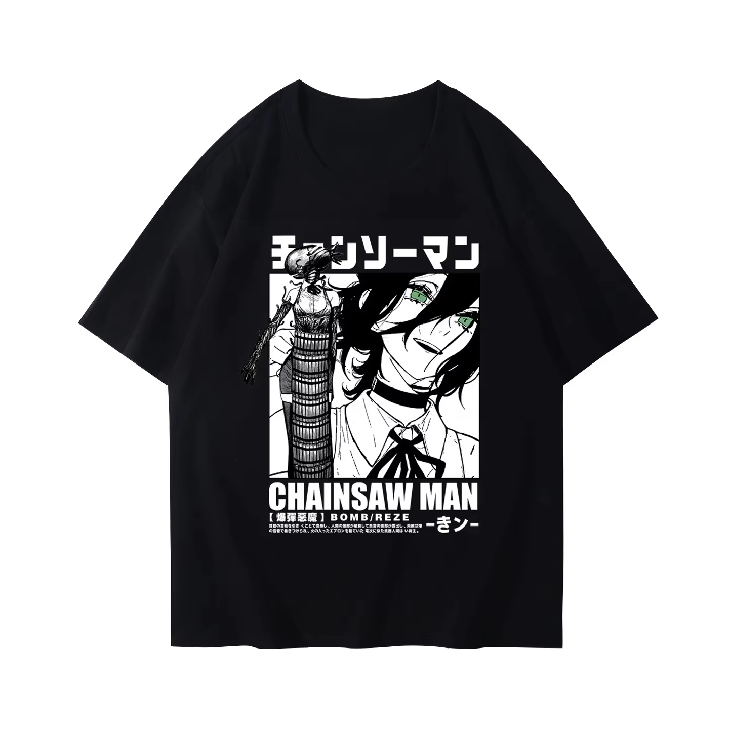 Anime Merchandise T-Shirts - 2026 New Winter and Autumn Chainsaw