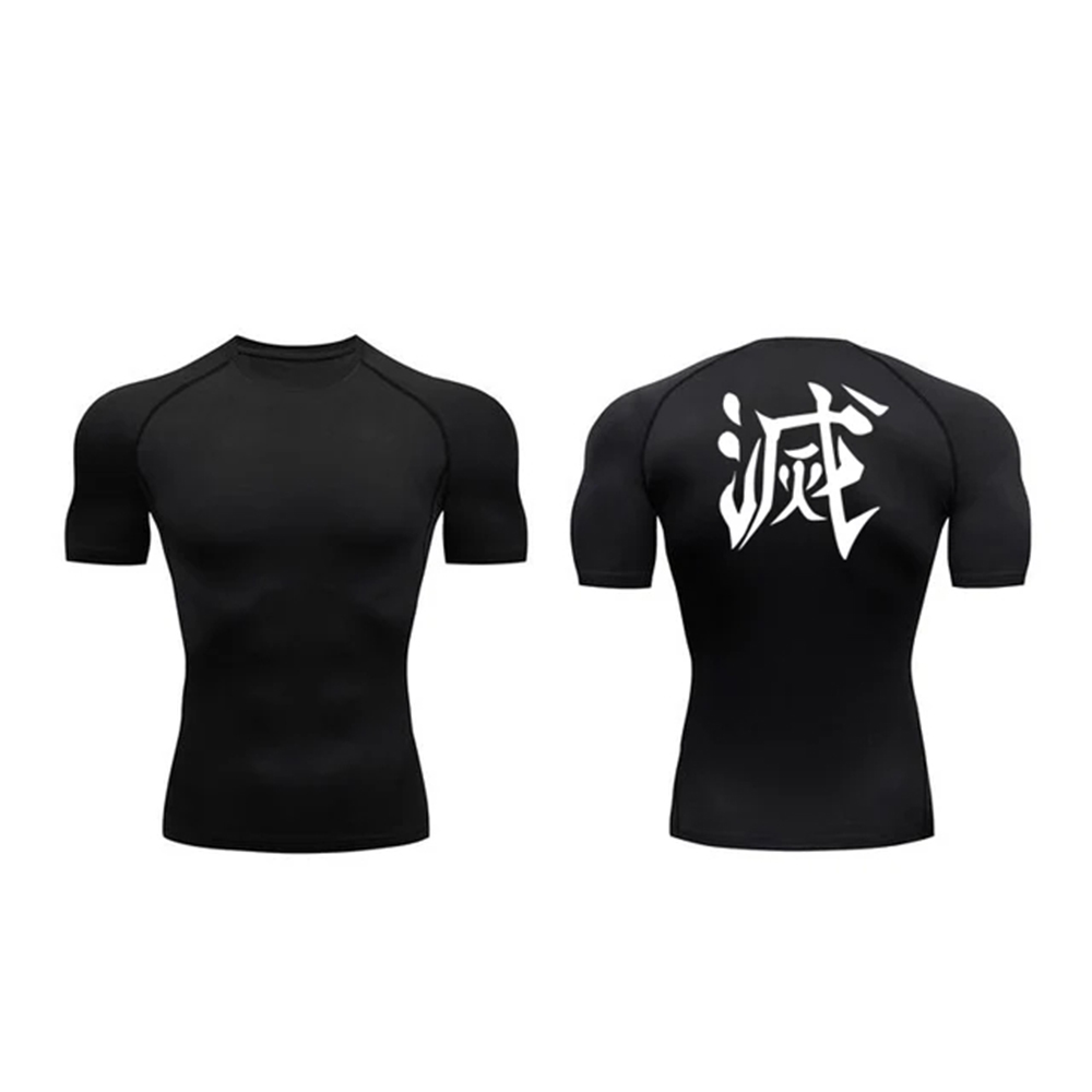Anime Merchandise Demon Slayer - Demon Slayer Print Compression Shirts for