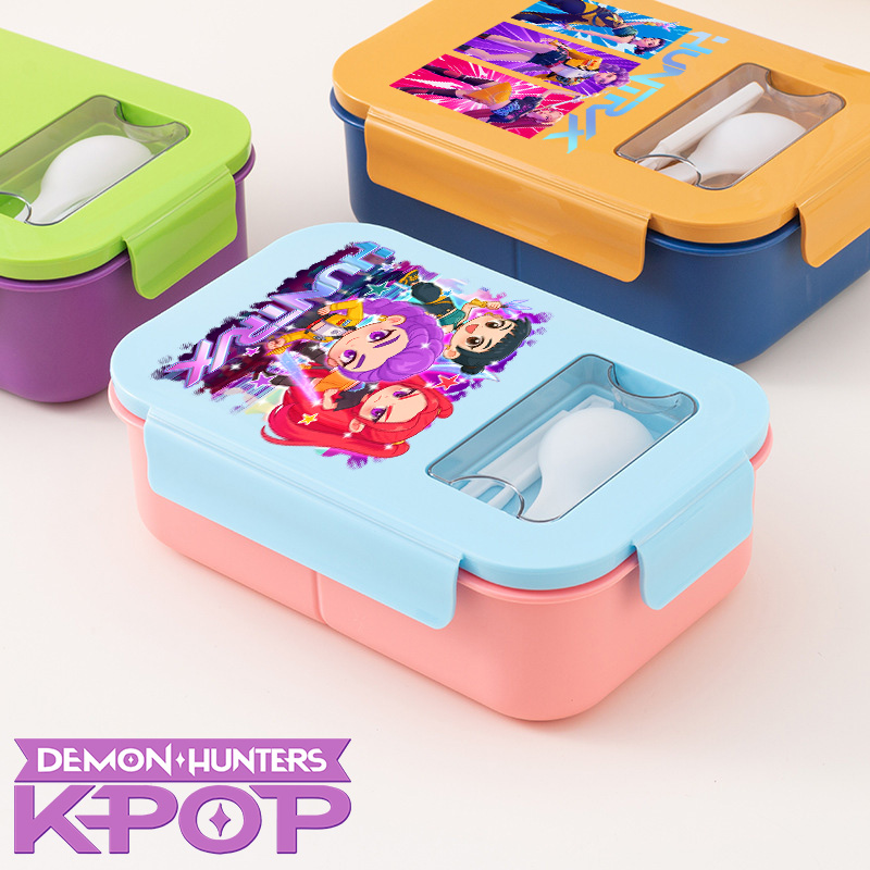 Manga Storage Box - KPOP Demon Hunters Lunch Box Anime