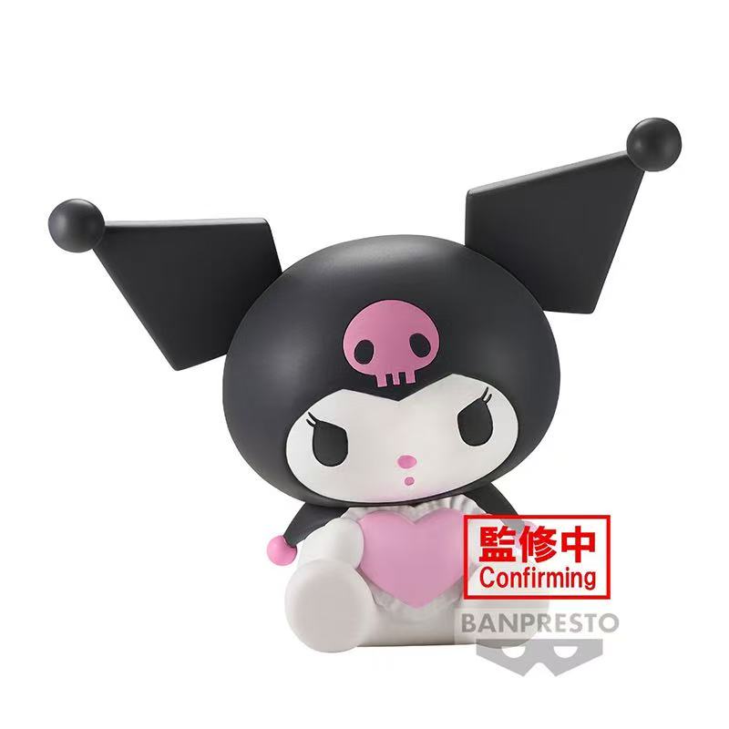 Anime Merchandise Brands - Genuine Bandai Sanrio Family Kuromi Figure
