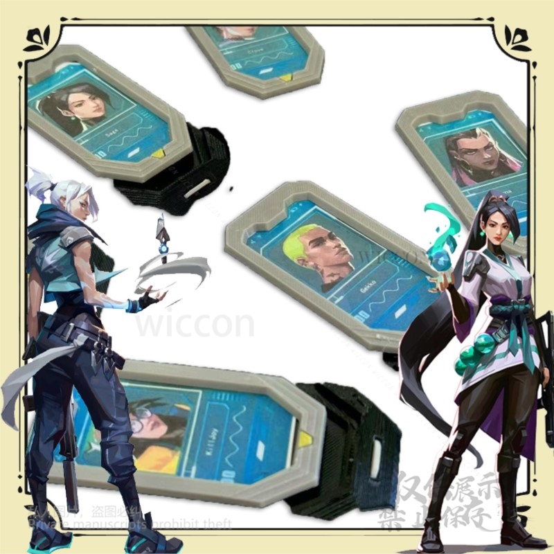 Valorant Agent jett raze neon  - مراجعة Anime Merchandise Names وسعره