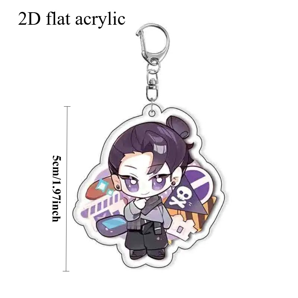 Jujutsu Kaisen Acrylic Keychai - مراجعة Anime Merchandise In Chinese وسعره