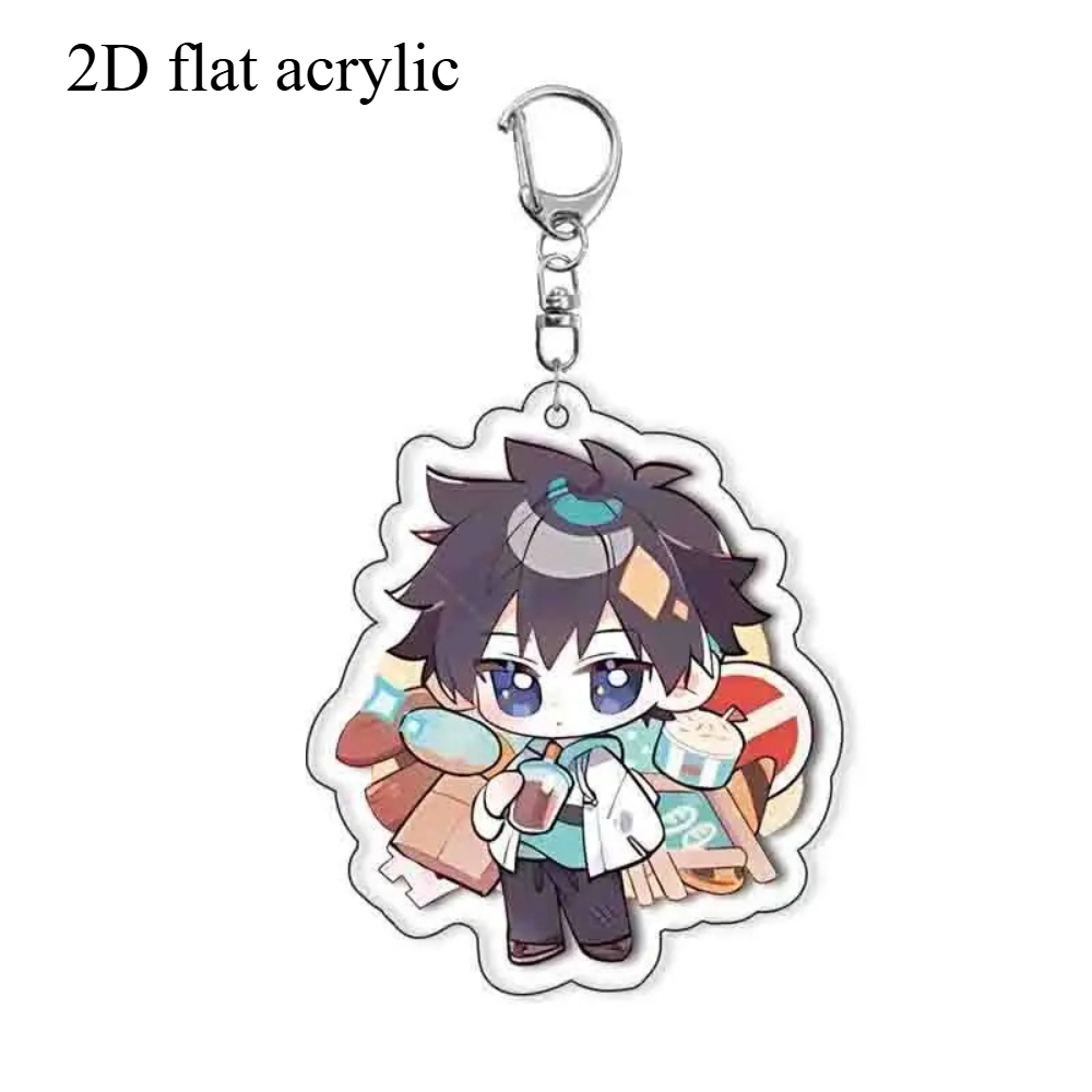 Jujutsu Kaisen Acrylic Keychai - مراجعة Anime Merchandise In Chinese وسعره