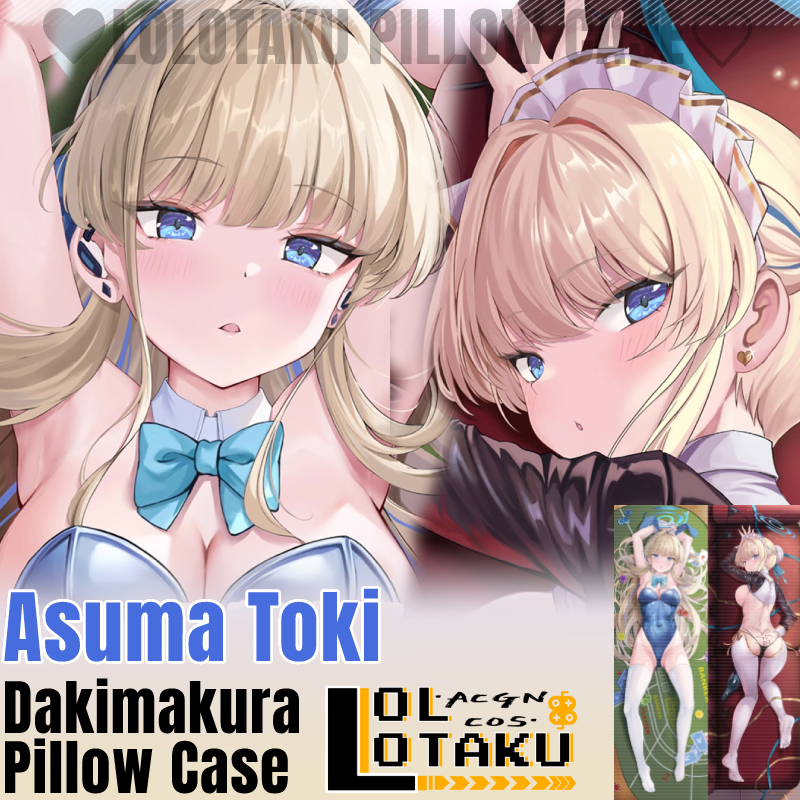 Asuma Toki Dakimakura Blue Arc - مراجعة Body Pillow Cover وسعره