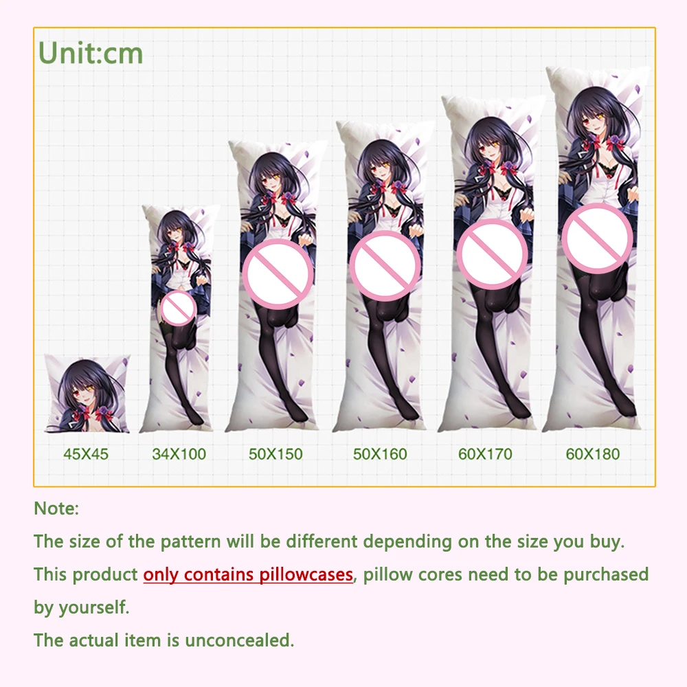 Asuma Toki Dakimakura Blue Arc - مراجعة Body Pillow Cover وسعره