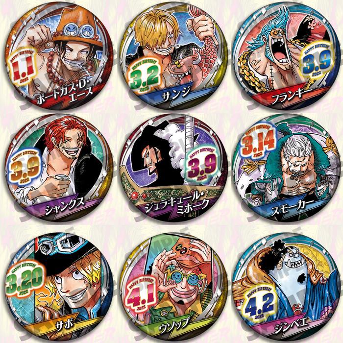 One Piece Anime Badge Pin Set  - مراجعة Anime Merchandise In Chinese وسعره