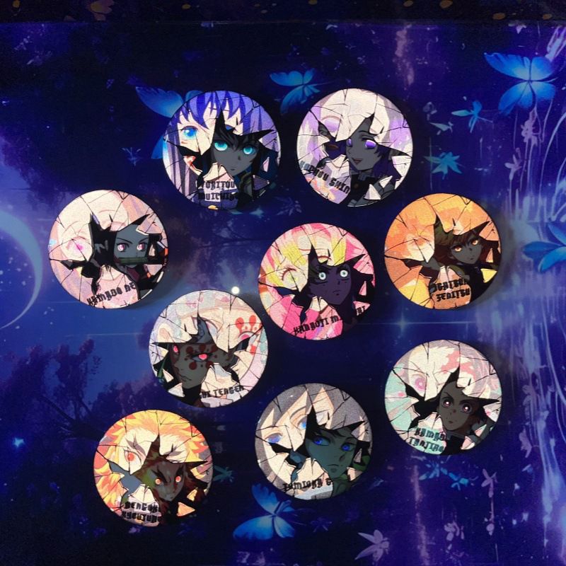 Demon Slayer Broken Badge Anim - مراجعة Anime Merchandise Demon Slayer وسعره
