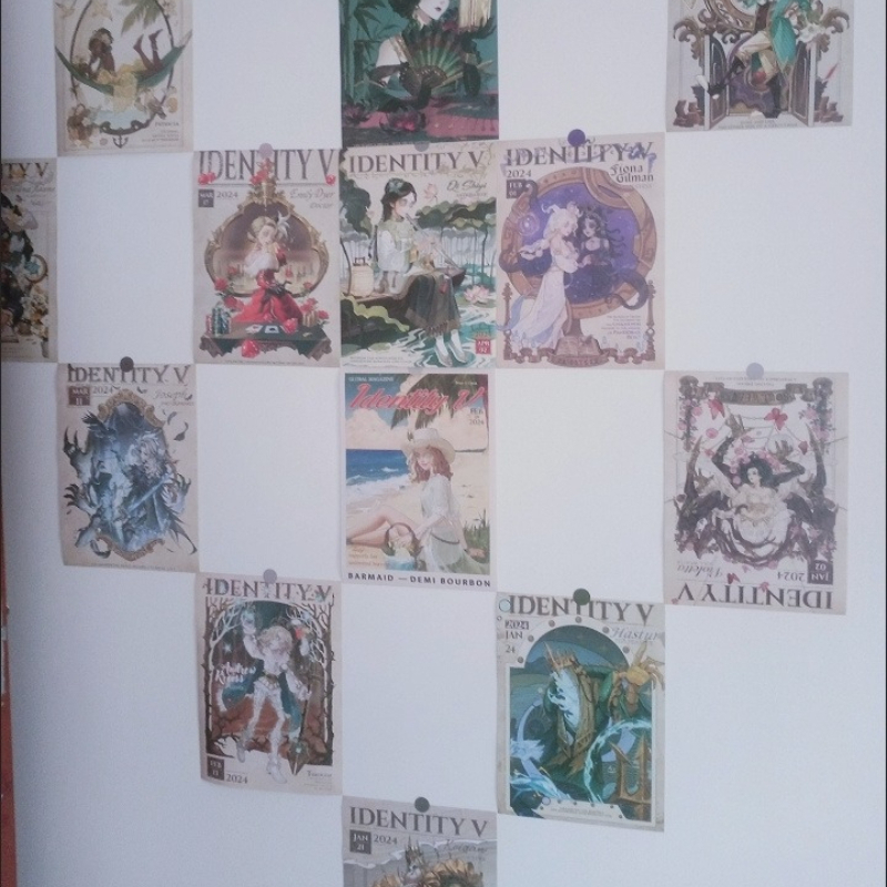 Identity V series game poster  - مراجعة Anime Related Merchandise وسعره