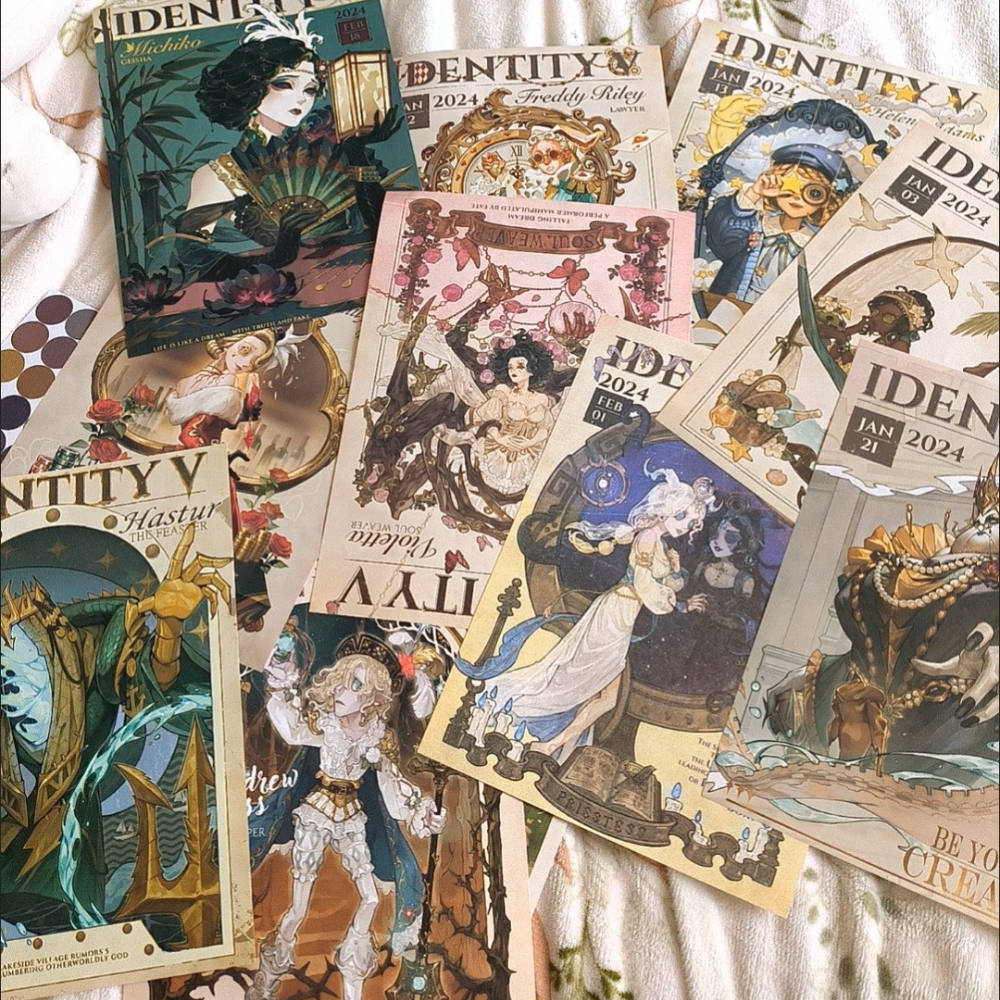 Identity V series game poster  - مراجعة Anime Related Merchandise وسعره