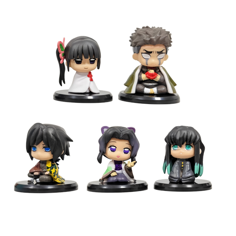 5 Styles/Set Demon Slayer Q Ve - مراجعة Anime Merchandise Demon Slayer وسعره