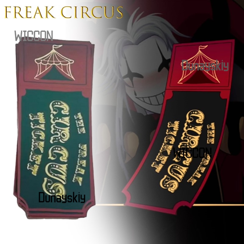 Freak Circus Ticket Card Red G - مراجعة Anime Merchandise Europe وسعره