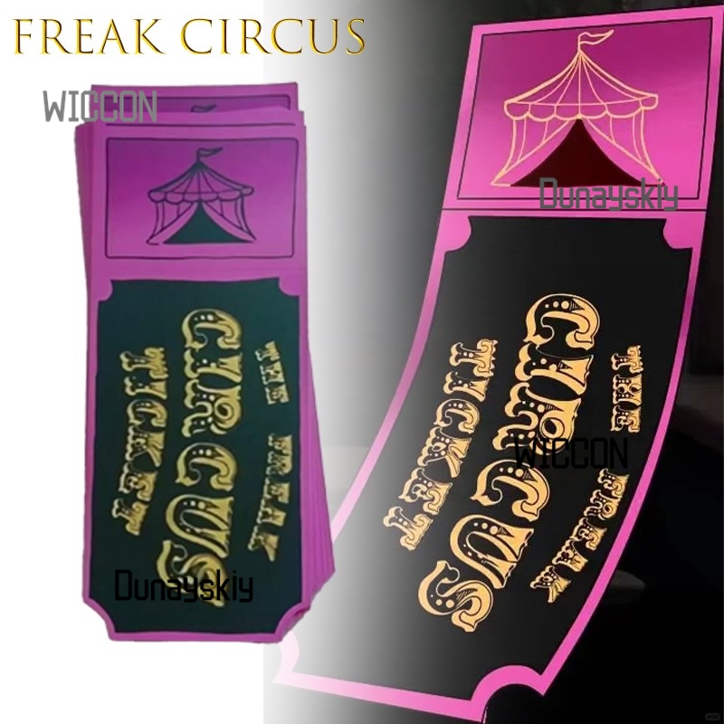 Freak Circus Ticket Card Red G - مراجعة Anime Merchandise Europe وسعره