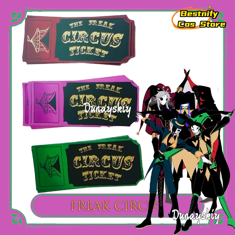BFreak Circus Ticket Card Red  - مراجعة Anime Merchandise Europe وسعره