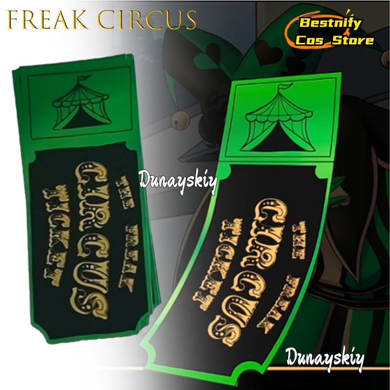 BFreak Circus Ticket Card Red  - مراجعة Anime Merchandise Europe وسعره