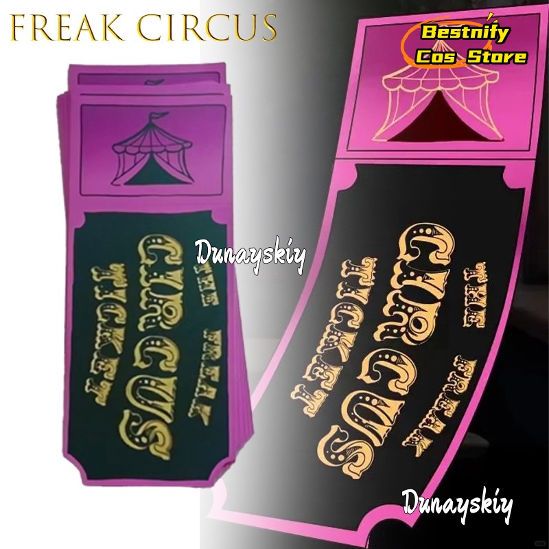 BFreak Circus Ticket Card Red  - مراجعة Anime Merchandise Europe وسعره