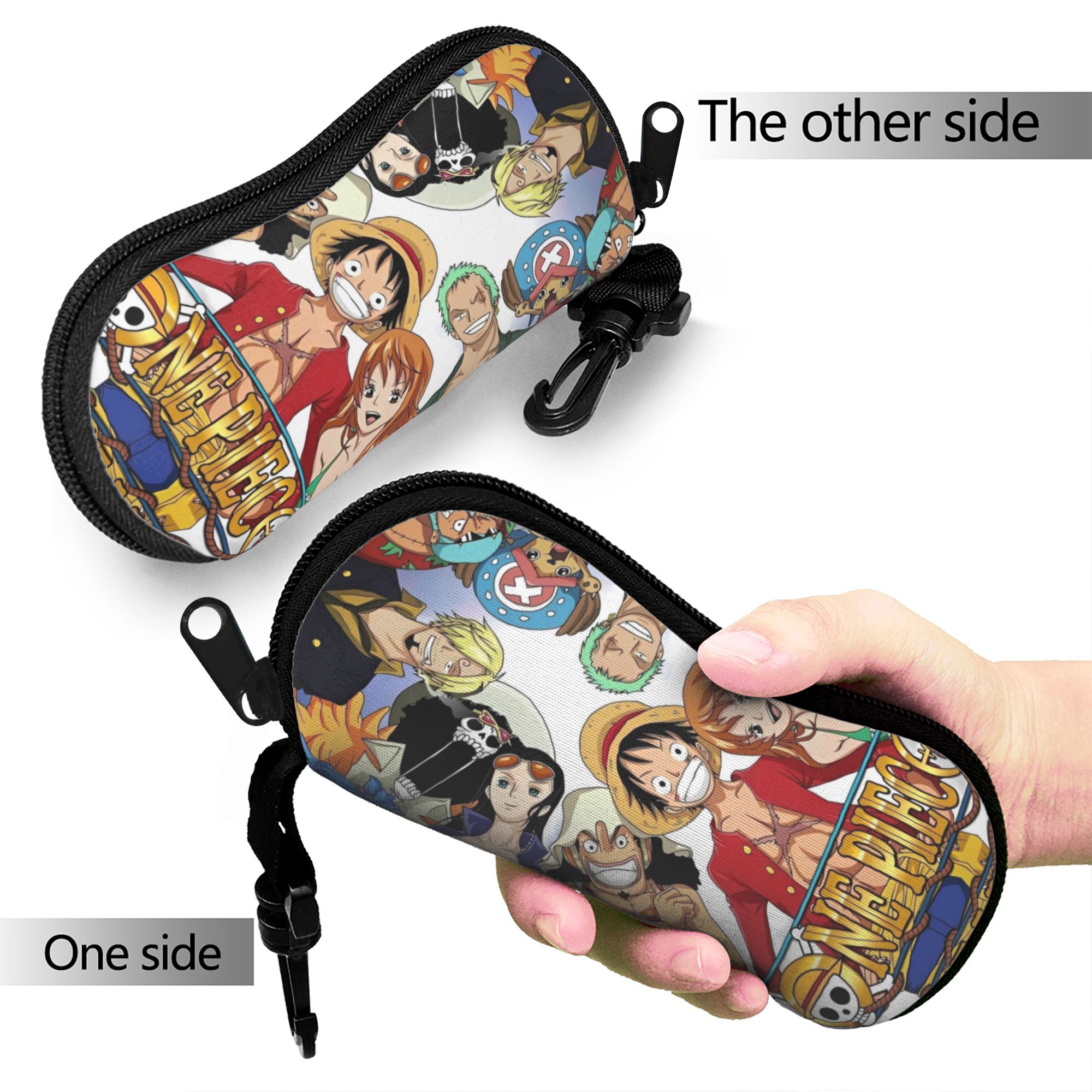One Piece Glasses Case Unisex  - مراجعة Manga Storage Box وسعره