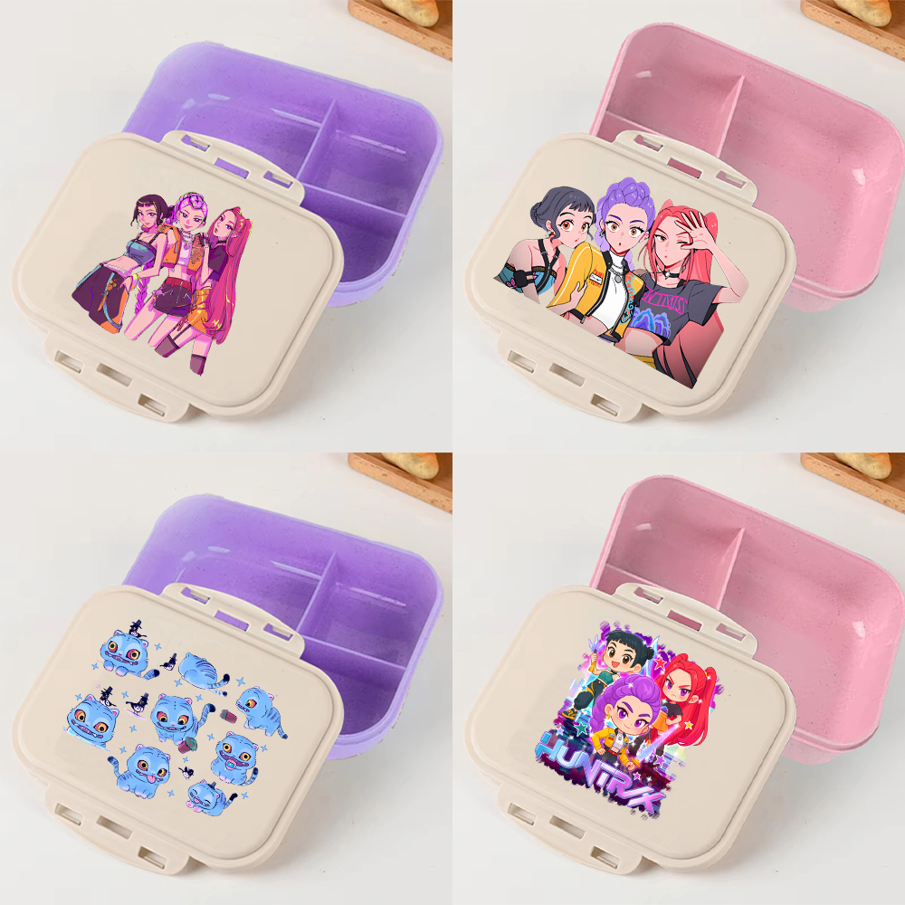 KPop Demon Hunters Lunch Box A - مراجعة Manga Storage Box وسعره