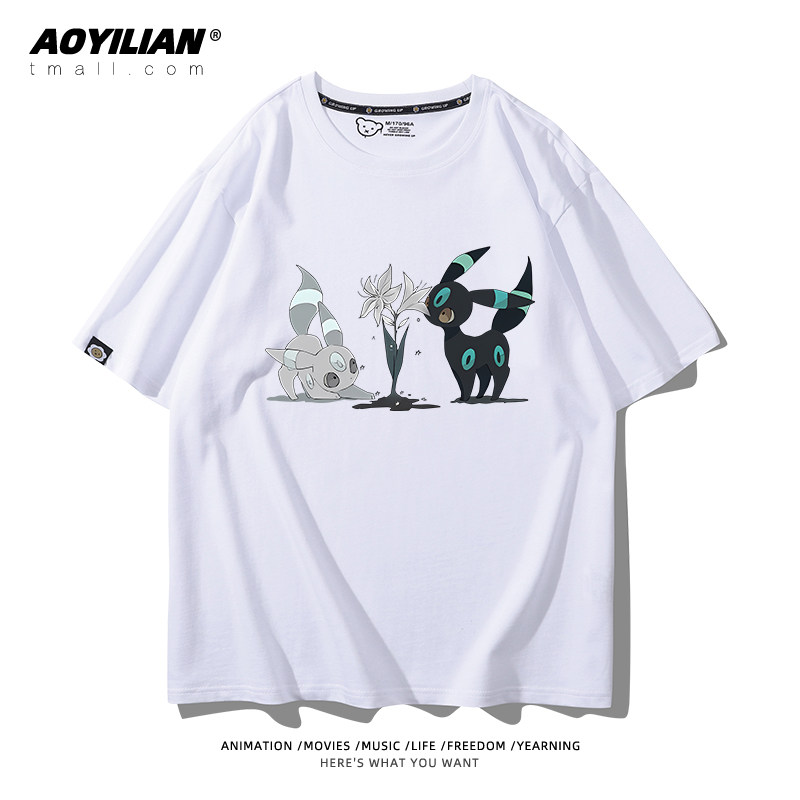 2026 Eevee Evolved Into Moon E - مراجعة Anime Merchandise T Shirt وسعره