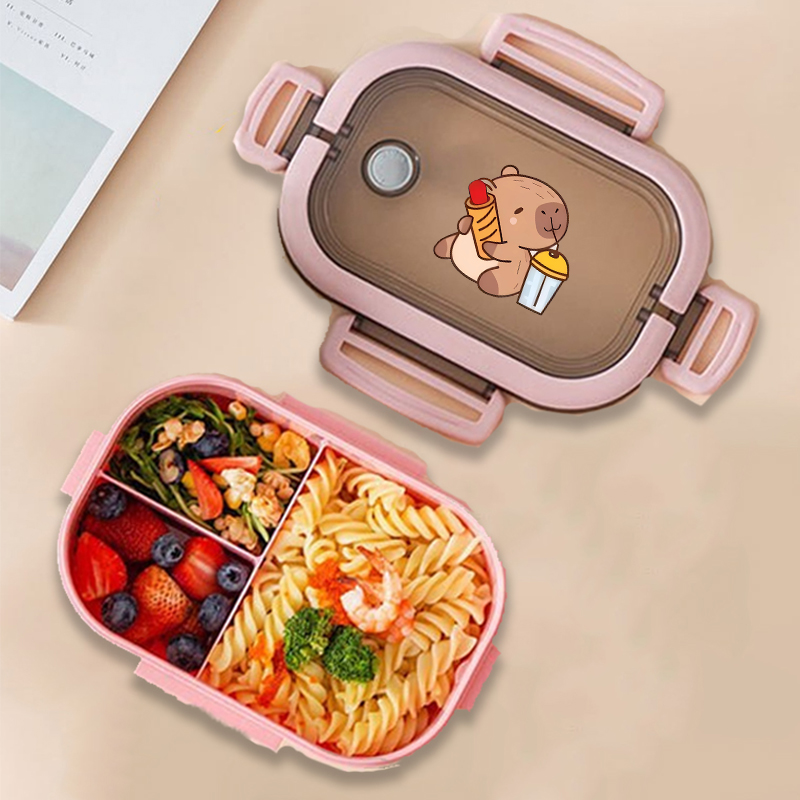 Capybara Bento Lunch Box Anime - مراجعة Manga Storage Box وسعره