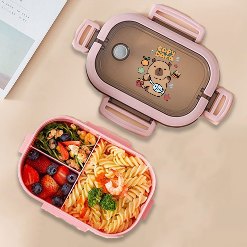 Capybara Bento Lunch Box Anime - مراجعة Manga Storage Box وسعره