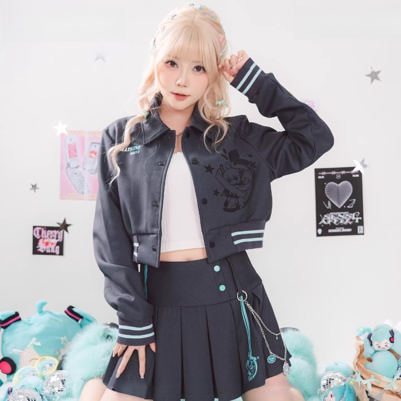 Hatsune Miku Lapel Coat Cartoo - مراجعة Anime Merchandise Brands وسعره
