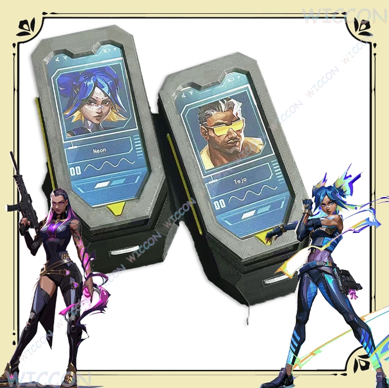 Valorant Agent jett raze neon  - مراجعة Anime Merchandise Names وسعره