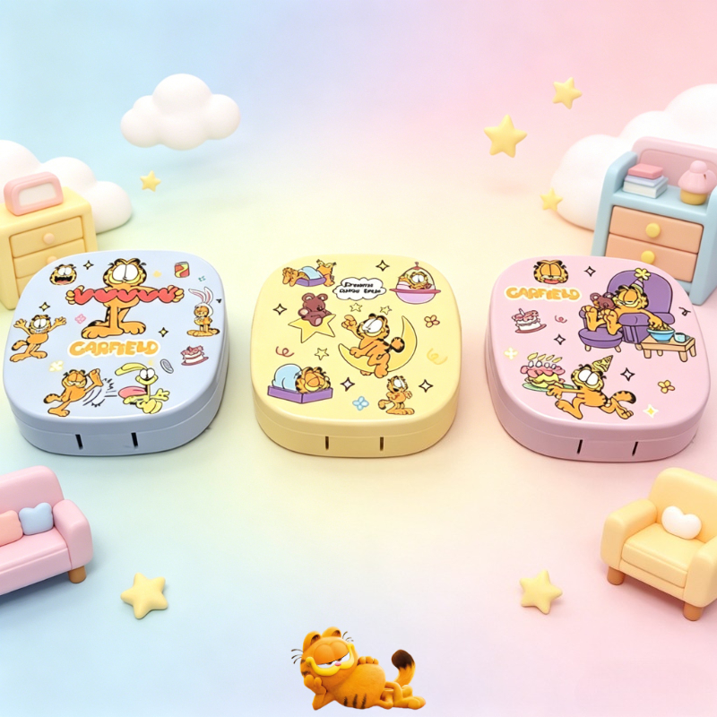 Garfield cartoon cute colored  - مراجعة Manga Storage Box وسعره