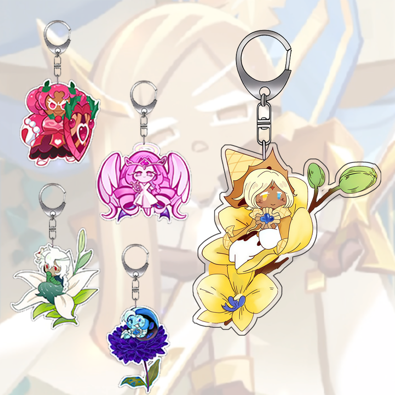 6Cm Acrylic Keychain for Cooki - مراجعة Anime Kingdom Merchandise وسعره