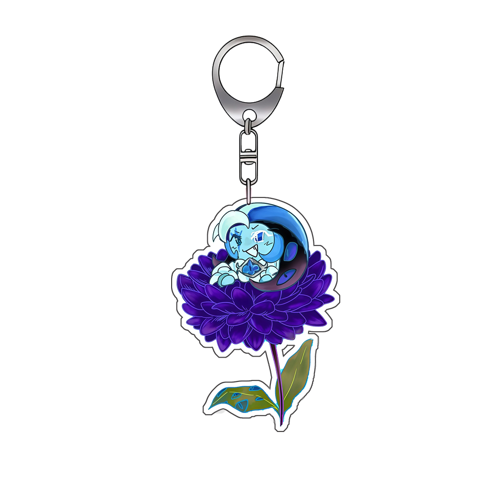 6Cm Acrylic Keychain for Cooki - مراجعة Anime Kingdom Merchandise وسعره