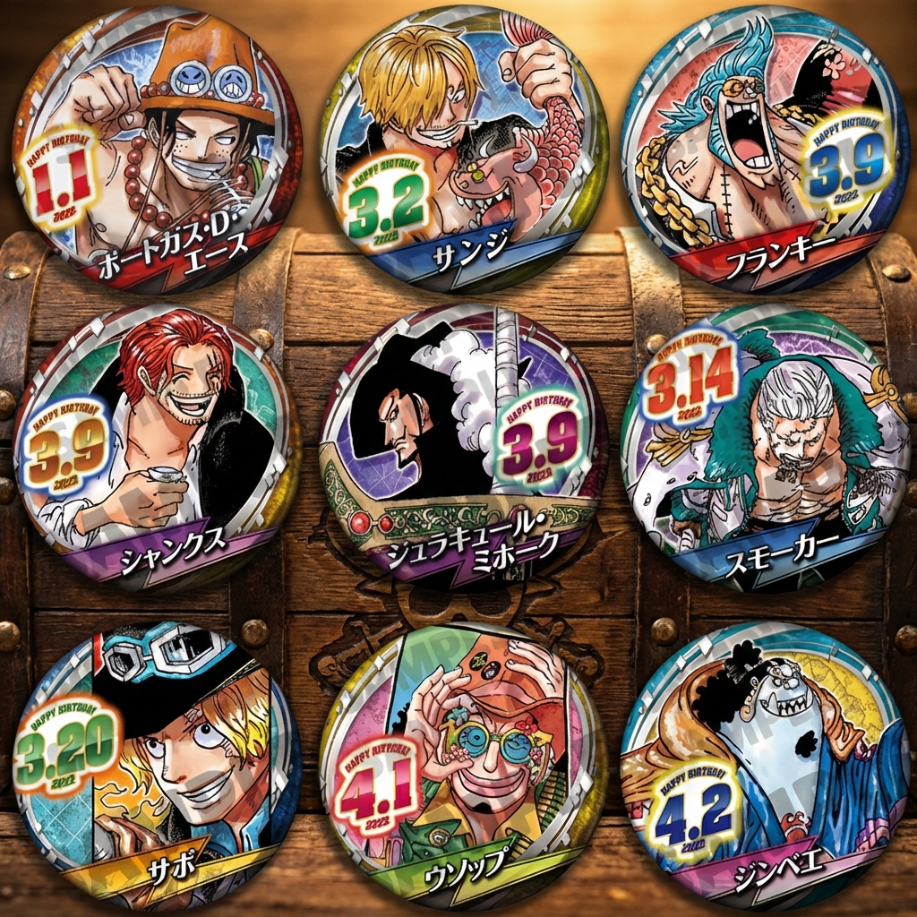 Anime One Piece Badge Pin Acce - مراجعة Anime Merchandise In Chinese وسعره