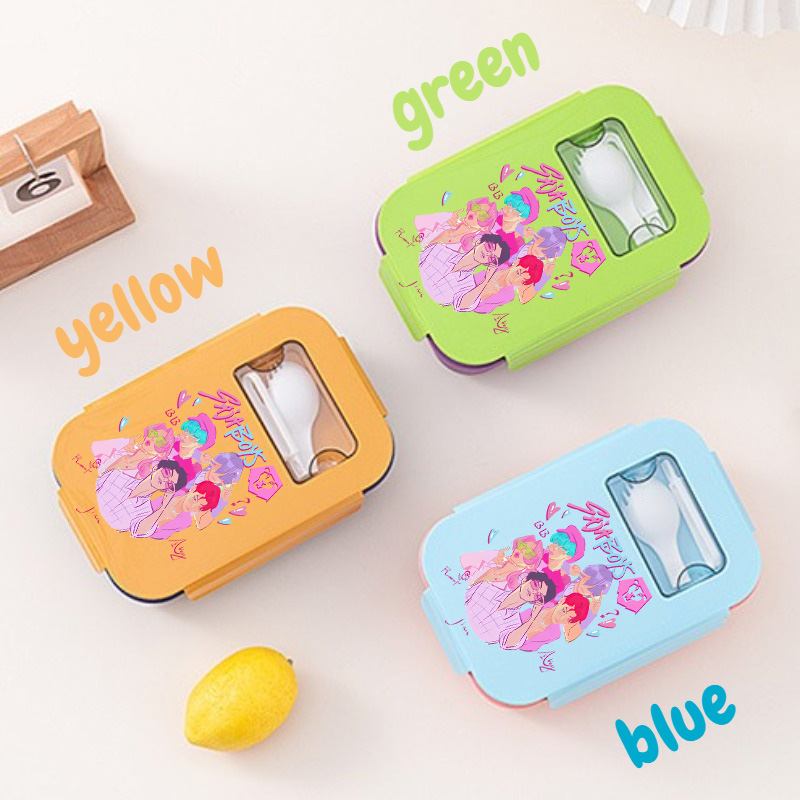 KPOP Demon Hunters  Lunch Box  - مراجعة Manga Storage Box وسعره