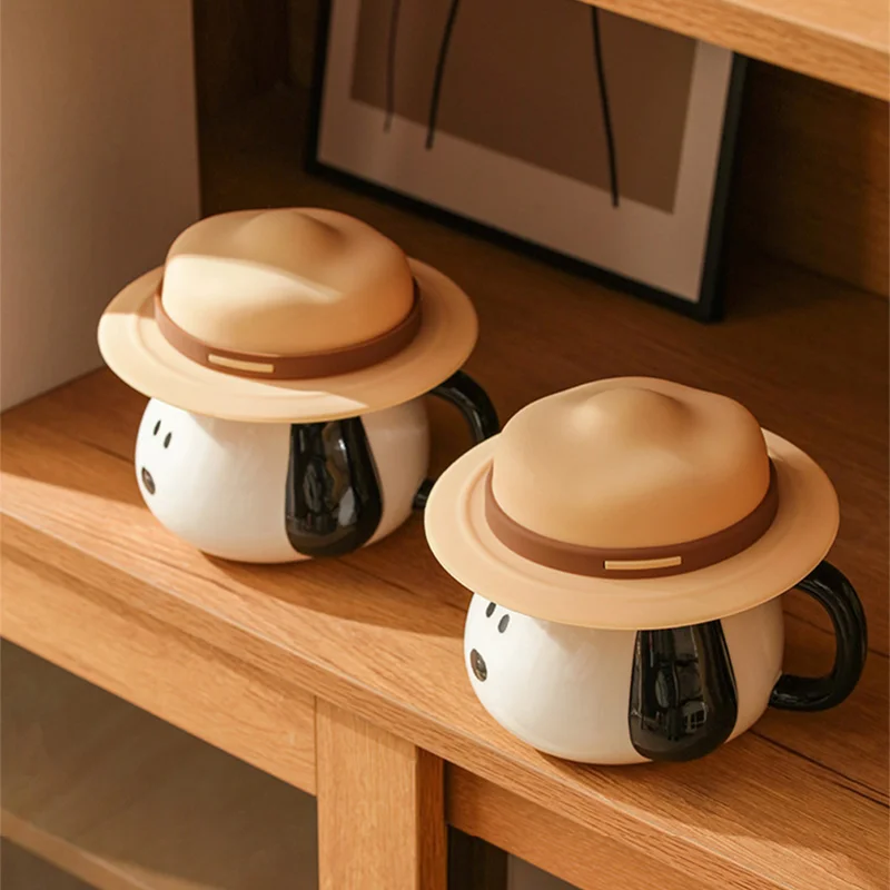 Snoopy Straw Hat Design Cerami - مراجعة Anime Merchandise Ideas وسعره