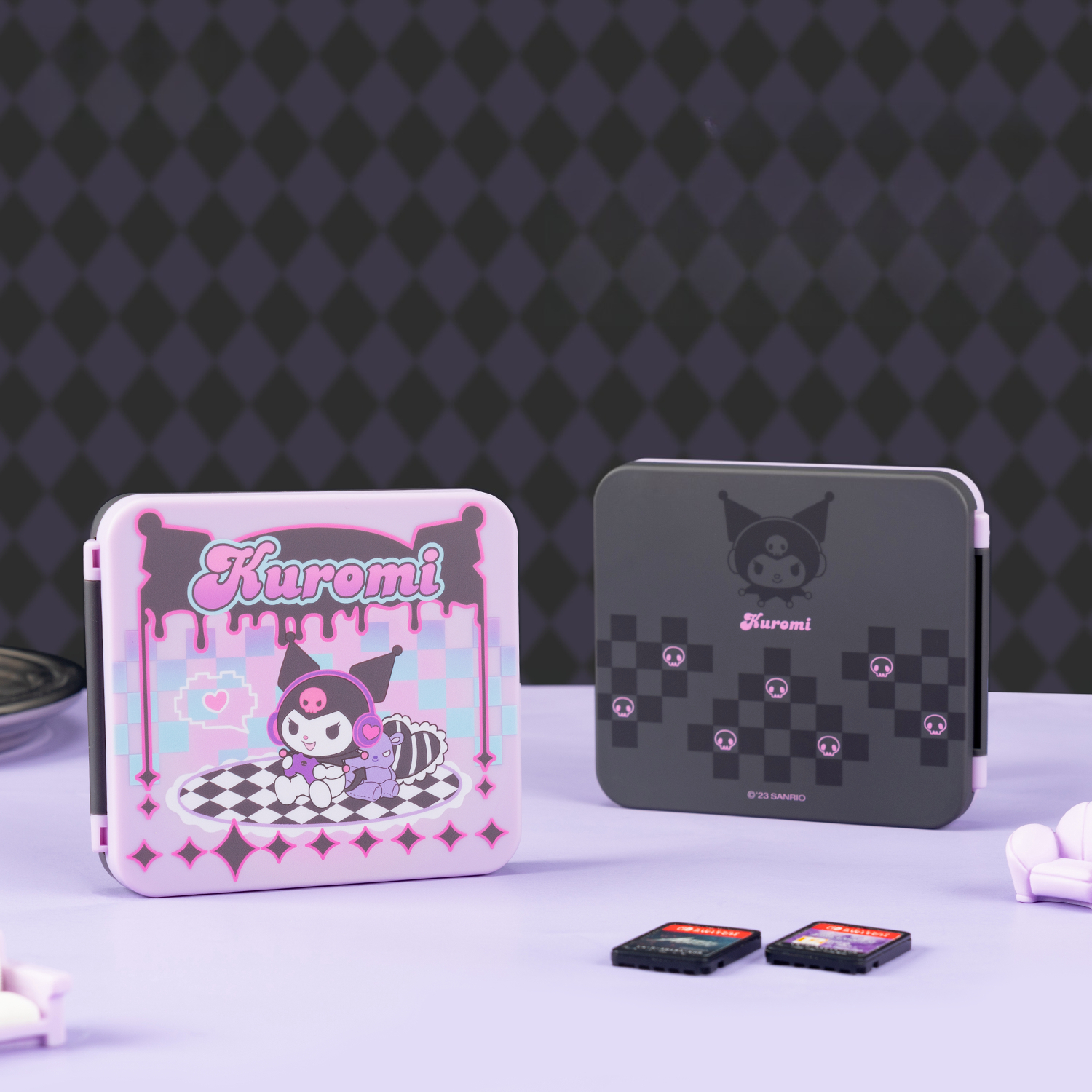 Anime Sanrio Kuromi for Switch - مراجعة Manga Storage Box وسعره