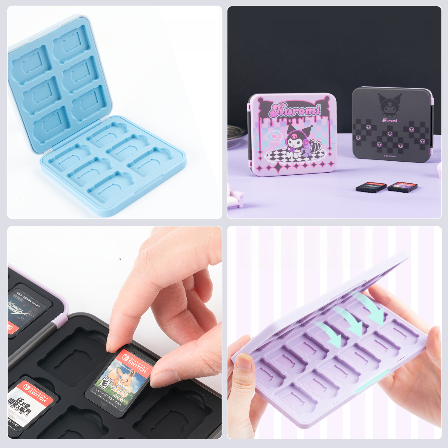 Anime Sanrio Kuromi for Switch - مراجعة Manga Storage Box وسعره