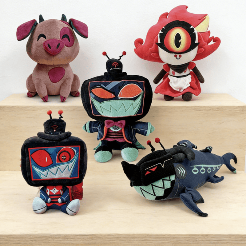 Hazbin Hotel Plush Toys Funny  - مراجعة Anime Related Merchandise وسعره